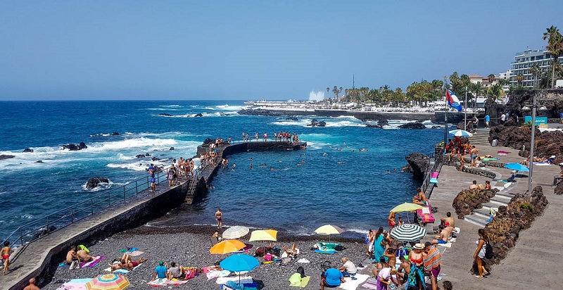Playa San Telmo w Puerto de la Cruz - Wycieczki po Teneryfie po polsku