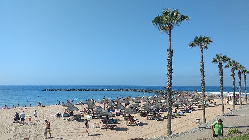 Playa del Camison w Playa de las Americas - Wycieczki po Teneryfie po polsku