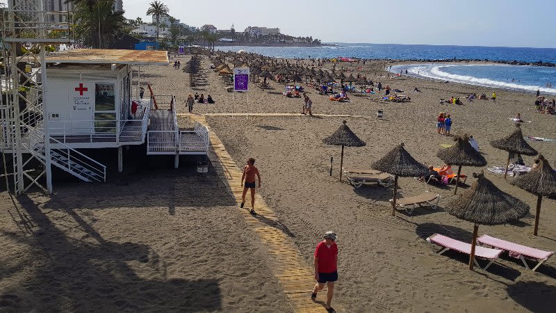 Troya Beach w Playa de las Americas - Wycieczki po Teneryfie po polsku