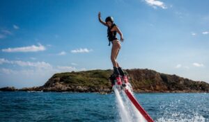 Flyboard na Teneryfie