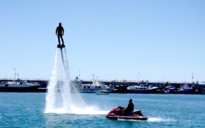 Flyboard na Teneryfie