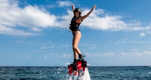 Flyboard na Teneryfie