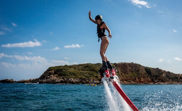 Flyboard na Teneryfie