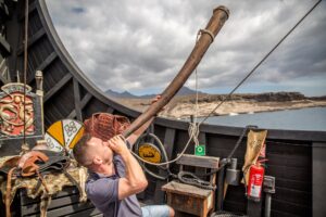 Łódź Vikingów Teneryfa