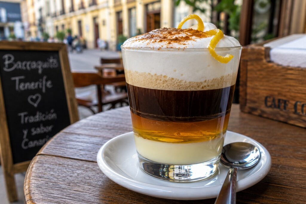 Kawa Barraquito na Teneryfie